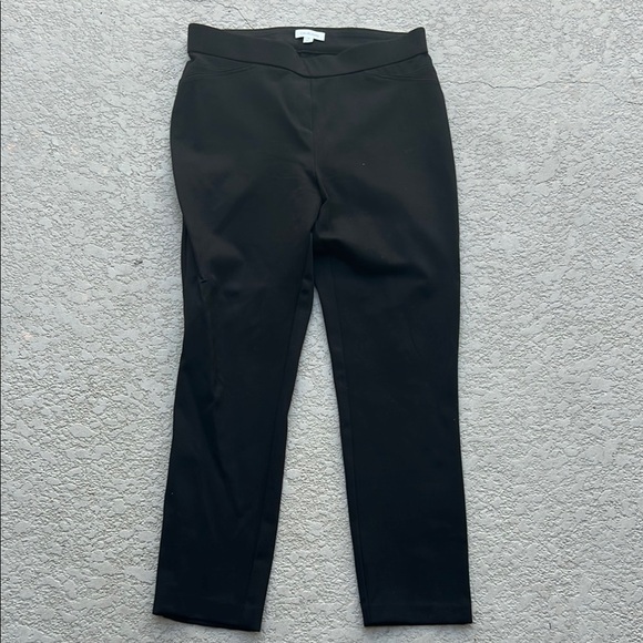 Women’s Calvin Klein Black Skinny Pants Modern Essential Size 12 - Picture 1 of 8